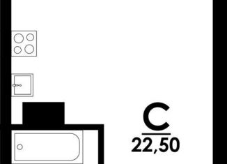 Продаю квартиру студию, 22.5 м2, Нижний Новгород, метро Комсомольская, Коломенская улица, 8к4