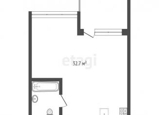 Продам квартиру студию, 43.6 м2, Судак, Набережная улица, 75к2