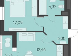 Продажа 1-комнатной квартиры, 36.1 м2, Екатеринбург, метро Чкаловская