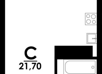 Продажа квартиры студии, 21.7 м2, Нижний Новгород, метро Комсомольская, Коломенская улица, 8к4