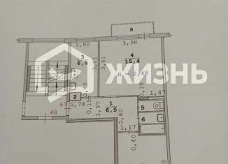 Продам 2-ком. квартиру, 44 м2, Екатеринбург, Верх-Исетский район, улица Токарей, 48