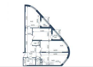 Продаю 3-ком. квартиру, 87.7 м2, Сестрорецк