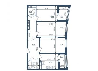 3-комнатная квартира на продажу, 80.2 м2, Сестрорецк