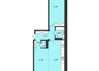 Продам 2-ком. квартиру, 67.2 м2, село Мамоны