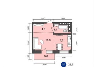 Продается квартира студия, 28.7 м2, Иркутск, Свердловский округ, Старо-Кузьмихинская улица