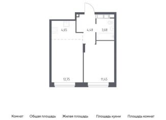 Продам 1-комнатную квартиру, 36.9 м2, Балашиха, улица Бояринова, 30