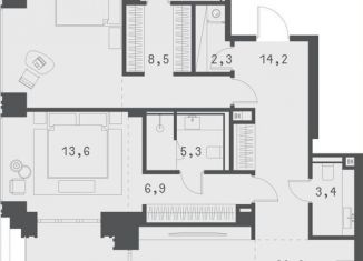 Продам 2-комнатную квартиру, 148.4 м2, Москва, Садовая-Сухаревская улица, 14с1, метро Сухаревская