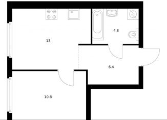 Продам 1-комнатную квартиру, 35 м2, Москва, ЖК Барклая 6, жилой комплекс Барклая 6, к7