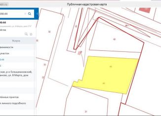 Продается земельный участок, 15 сот., посёлок городского типа Голышманово, улица 8 Марта, 2
