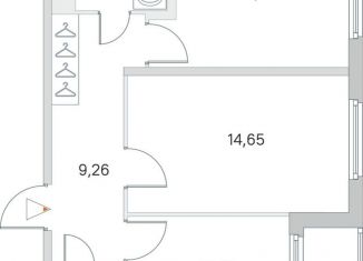 Продаю 2-комнатную квартиру, 53.7 м2, городской посёлок Янино-1, ЖК Ясно-Янино