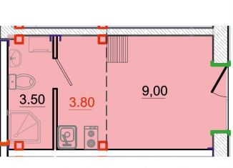 Продается однокомнатная квартира, 16.3 м2, Севастополь