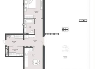 Продажа 2-комнатной квартиры, 176.4 м2, Новосибирская область, Кедровая улица, с45к1