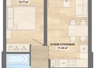 1-ком. квартира на продажу, 40 м2, Екатеринбург