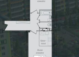 2-ком. квартира на продажу, 51.2 м2, Курск, улица Энгельса, 158