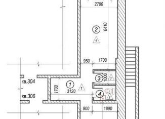 Торговая площадь на продажу, 39.9 м2, Мурино, Новая улица, 13к1