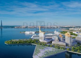 3-комнатная квартира на продажу, 75.9 м2, Санкт-Петербург, улица Челюскина, 8, ЖК Голден Сити