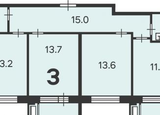 Продаю 3-ком. квартиру, 72.6 м2, Москва, ЗАО, Береговой проезд, 1Б