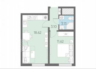 Продажа 1-комнатной квартиры, 36.5 м2, Санкт-Петербург, Красносельский район