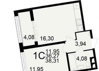 Продажа 2-ком. квартиры, 70.1 м2, Рязань