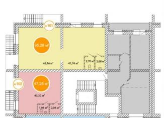 Продам помещение свободного назначения, 47.25 м2, Абакан, Хакасская улица, 191