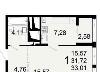 Продам 2-ком. квартиру, 60.4 м2, Рязань, Льговская улица, 8