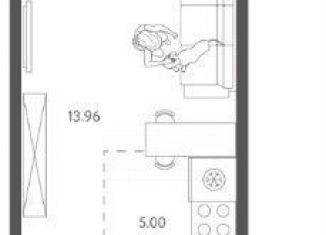 Квартира на продажу студия, 26.6 м2, Липецк, улица Перова, 2Д