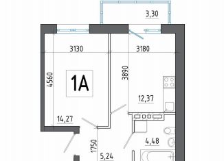 Продам квартиру студию, 38.3 м2, Иркутская область