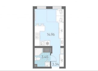 Квартира на продажу студия, 21.8 м2, Санкт-Петербург, ЖК Морская миля