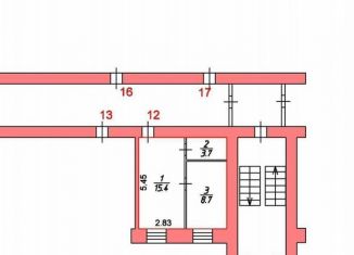 Сдаю 1-комнатную квартиру, 27.3 м2, Ярославль, улица Калмыковых, 7