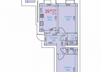 Продам 2-комнатную квартиру, 62.5 м2, рабочий посёлок Шексна, Исполкомовская улица