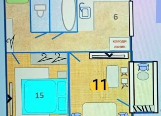 Продается двухкомнатная квартира, 42 м2, Майкоп, Кирпичная улица, 82