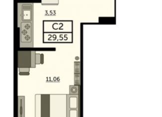 Продается квартира студия, 30 м2, Ростов-на-Дону, улица 23-я Линия, 54с5