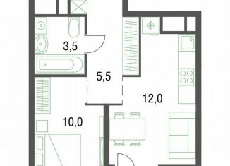 Продам 1-ком. квартиру, 32 м2, Котельники