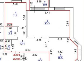 Продажа двухкомнатной квартиры, 71.6 м2, Шлиссельбург, улица Чекалова, 47