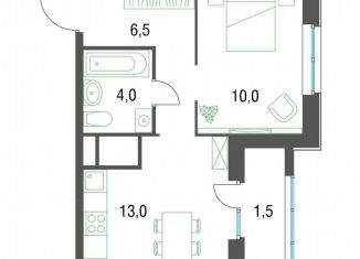 Продается однокомнатная квартира, 35 м2, Котельники