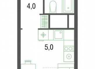 Продажа квартиры студии, 21 м2, Котельники