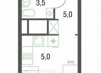 Продам квартиру студию, 21 м2, Котельники