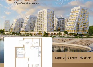 Продам 1-комнатную квартиру, 48.3 м2, Нижегородская область