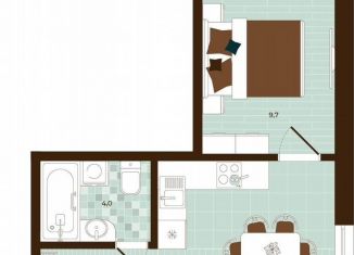 Продается 2-ком. квартира, 40.2 м2, Тула