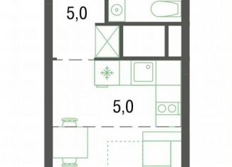 Продаю квартиру студию, 21 м2, Котельники