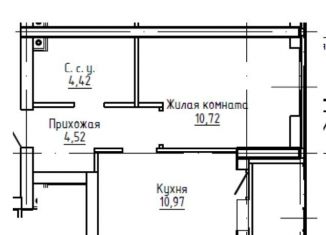 Продается 1-ком. квартира, 31.9 м2, Екатеринбург, ЖК Русь