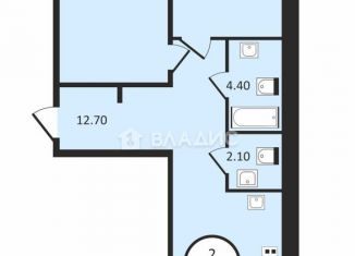 Продается 2-комнатная квартира, 63 м2, деревня Сапроново, ЖК Первый Квартал, Калиновая улица, 3