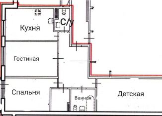 Сдаю трехкомнатную квартиру, 91 м2, Санкт-Петербург, Ленинский проспект, 72к1, метро Автово