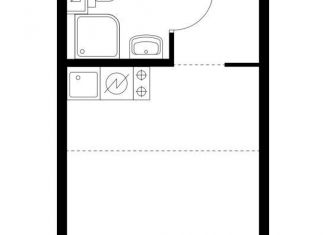 Продается квартира студия, 19.7 м2, рабочий посёлок Дрожжино, территория Бутово Парк 2, 9-10.4