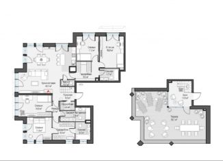 Продам 4-комнатную квартиру, 172.6 м2, Москва, район Марфино, улица Академика Королёва, 21