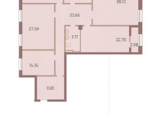 Продаю четырехкомнатную квартиру, 175.5 м2, Санкт-Петербург, Петровский проспект, 11к3, метро Крестовский остров