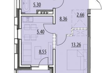 Продаю 1-комнатную квартиру, 47 м2, Иркутск, ЖК Zenith, улица Мира, 32