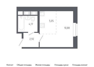 Продам квартиру студию, 23 м2, Санкт-Петербург, жилой комплекс Новое Колпино, к38