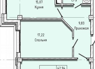 2-ком. квартира на продажу, 70 м2, Нальчик, Московская улица, район Предгорный