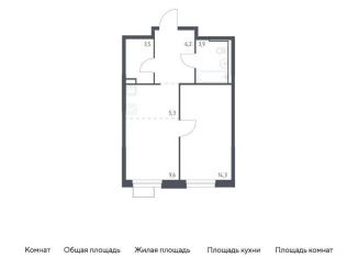 Продается 1-комнатная квартира, 42.8 м2, Владивосток, улица Сабанеева, 1.2